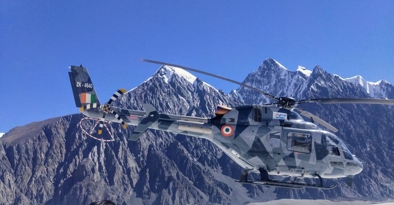 Indian Light Utility Helicopter Completes 'Hot & High' Trials