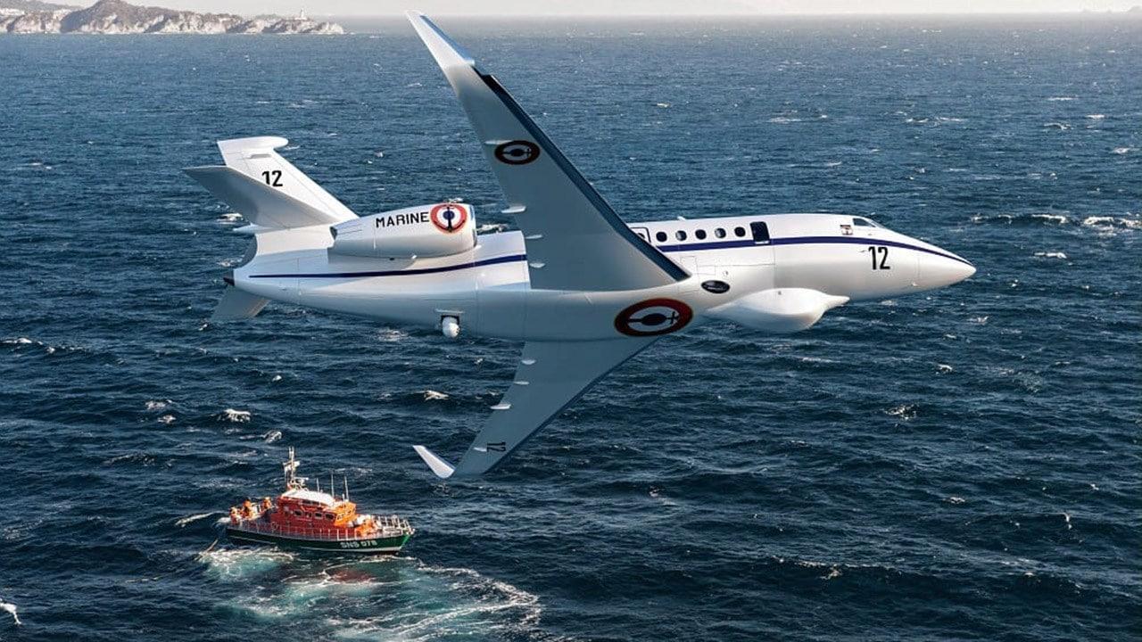 Albatros French Navy Falcon 2000 la marine