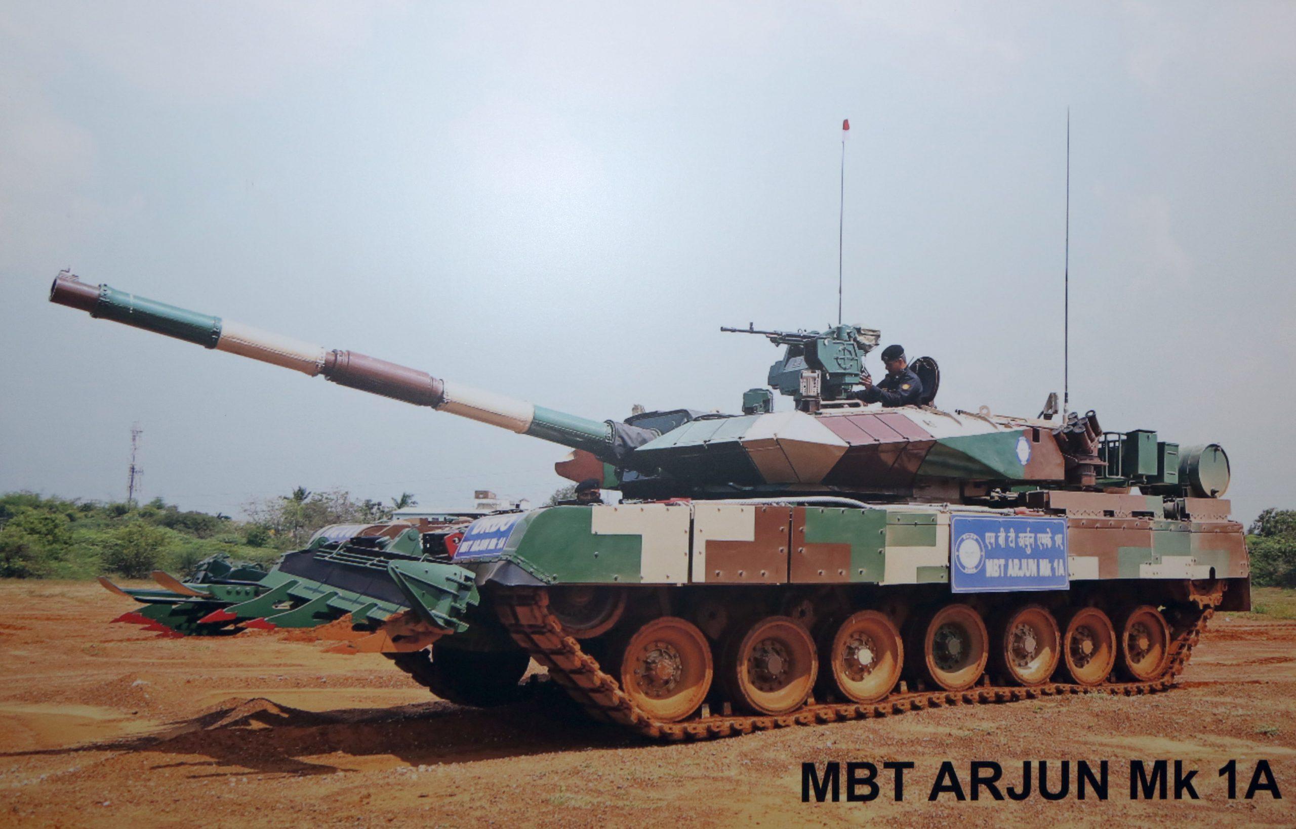 India Places Orders for 118 Arjun Mk-1A MBTs