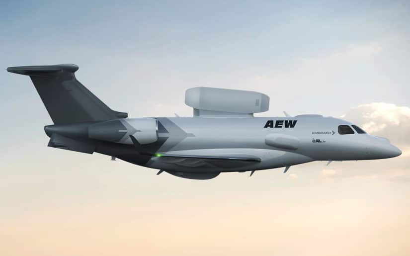 The promotion effort points to the combat proven capabilities of the Israeli airforce AEW aircraft (EITAM) based on the G-550 business jet