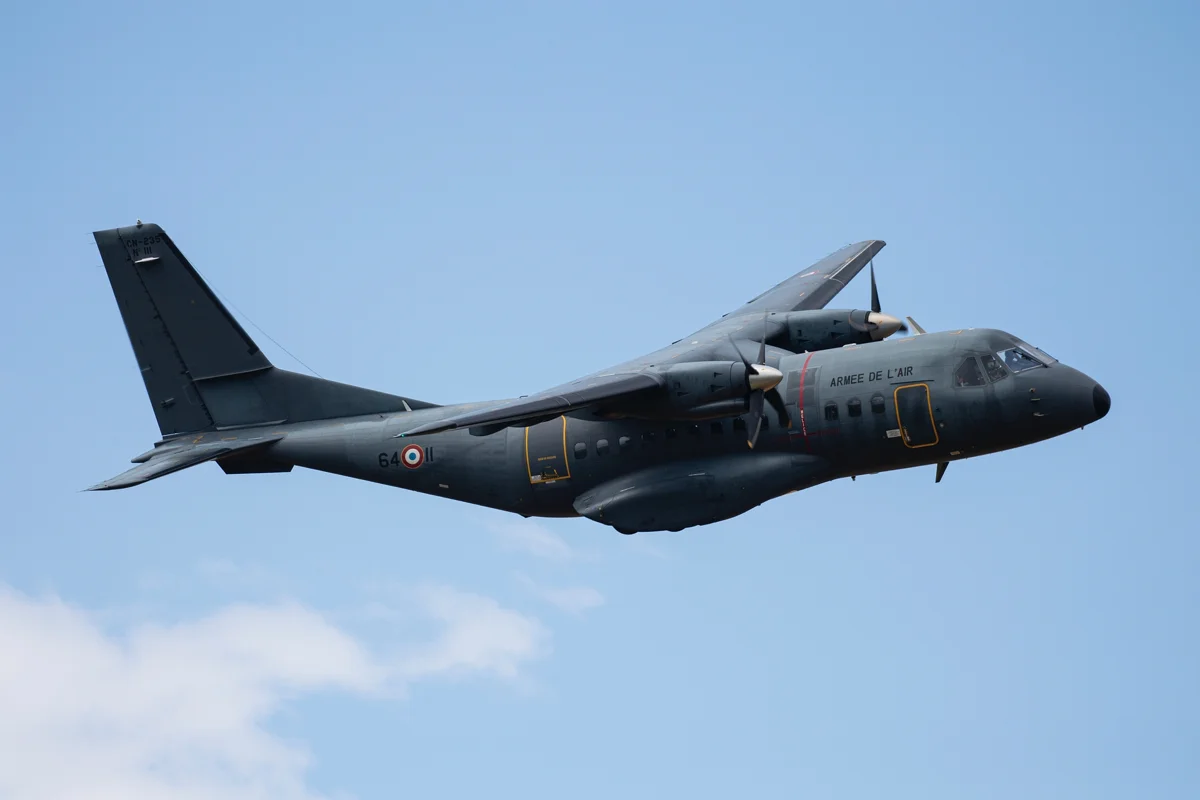 Thales and Sabena Technics to Upgrade French CN-235 Tactical Transport Aircraft