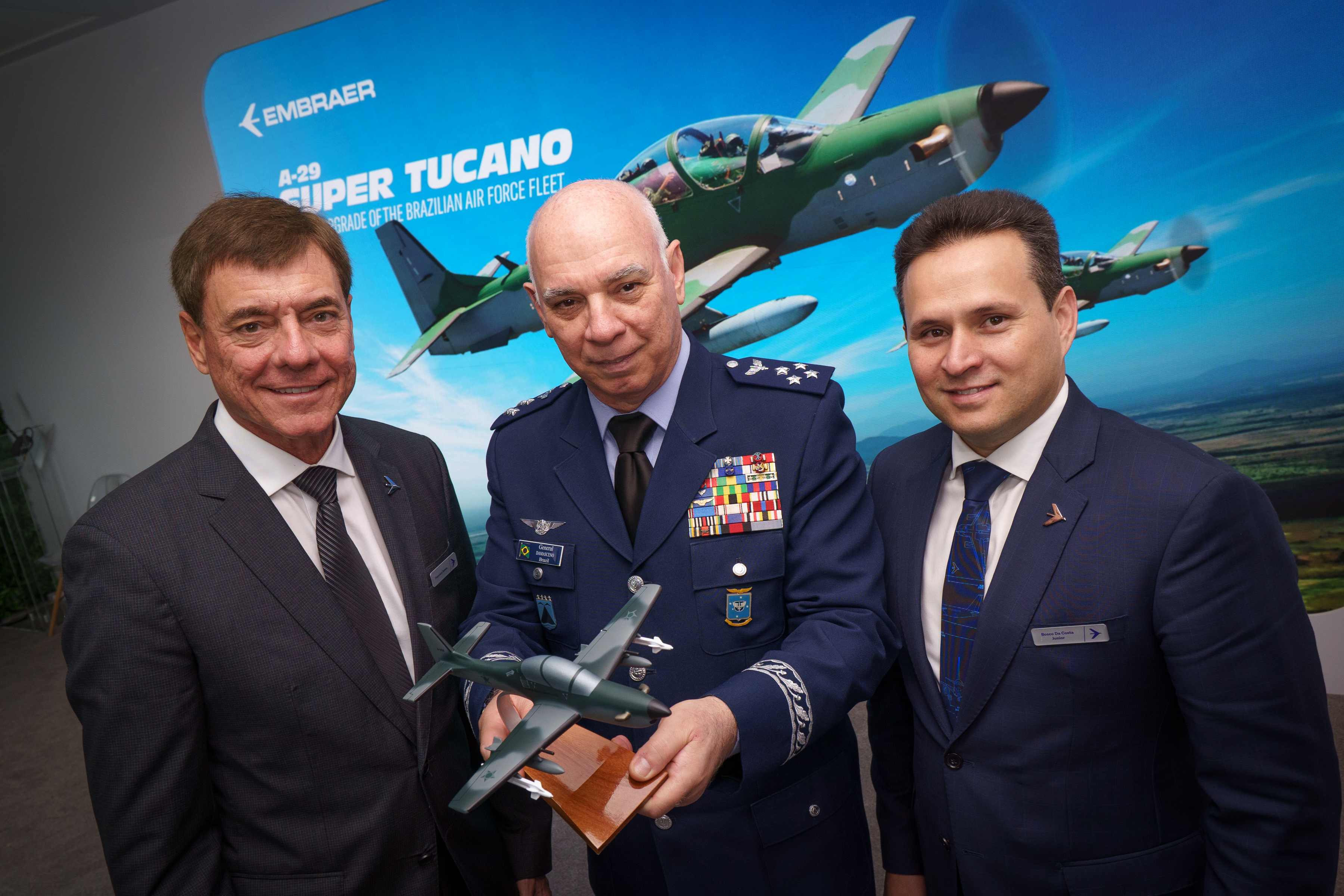 Embraer, Brazilian Air Force Start Studies on A-29 Super Tucano MLU