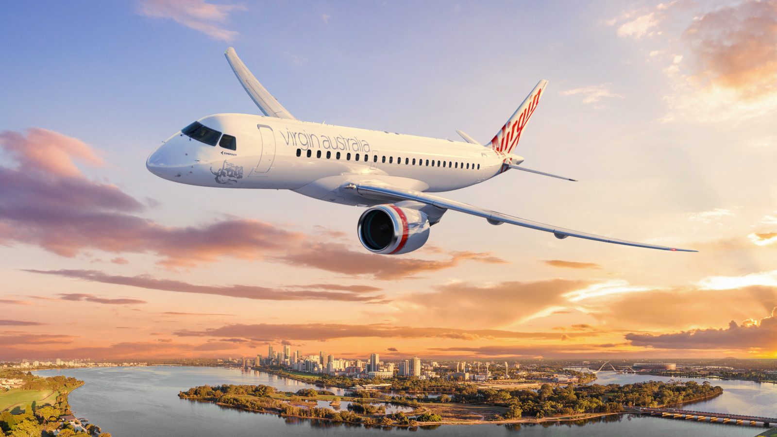 Virgin Australia Orders Eight Embraer E190-E2 Aircraft