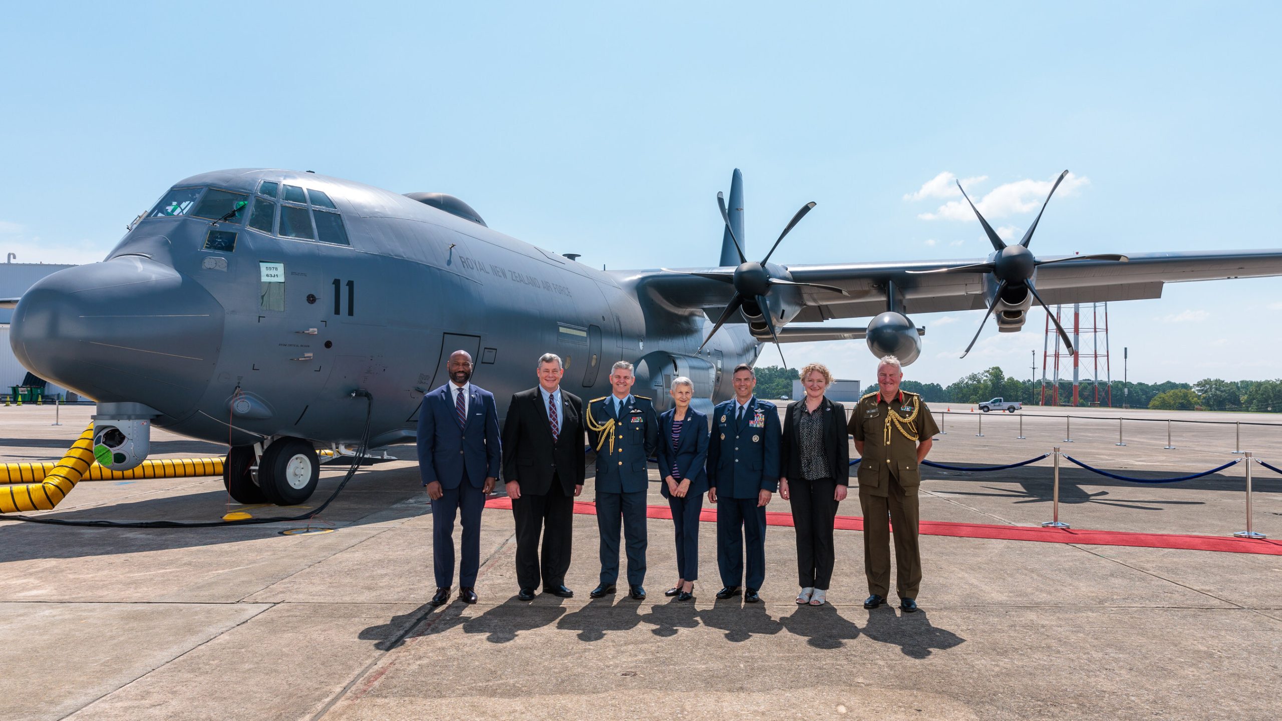 Lockheed Martin Delivers First C-130J to New Zealand