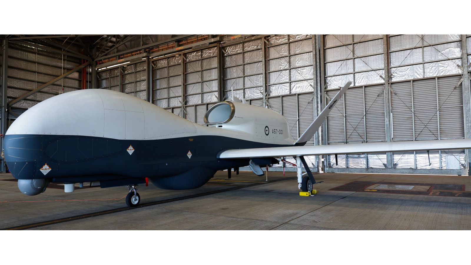 Australia Unveils First MQ-4C Triton for RAAF