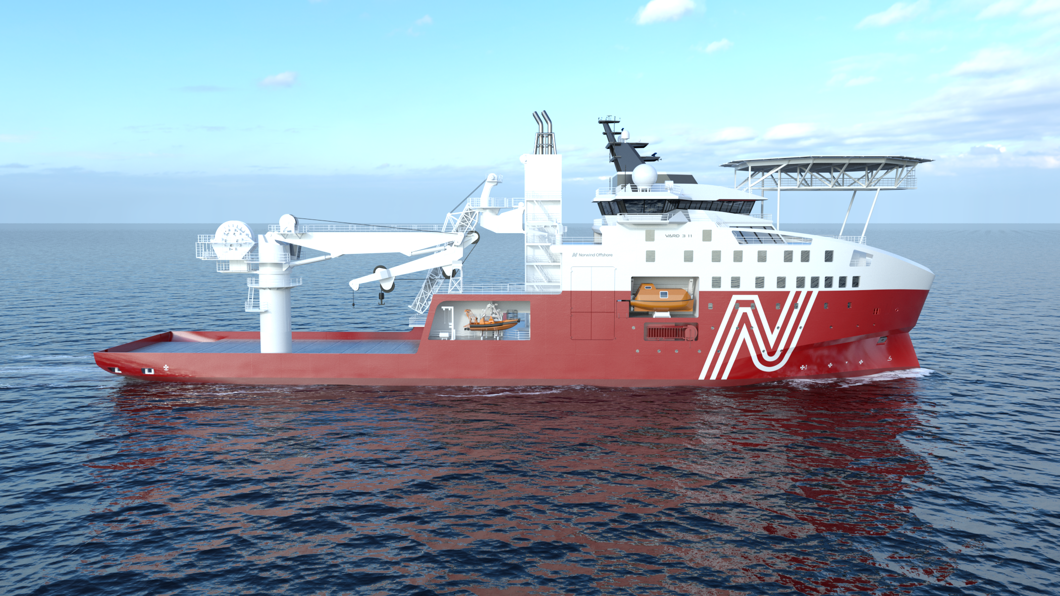 Vard to Build One Energy Construction Vessel for Wind Energy Construction