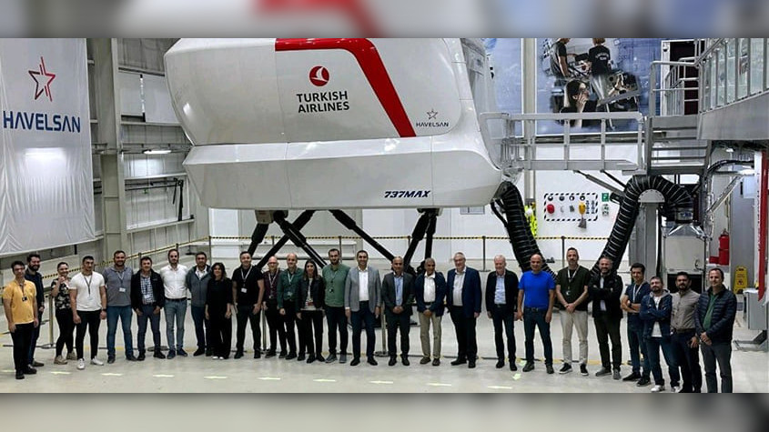 HAVELSAN Secures EASA Certification for Second Boeing 737-8 MAX Simulator